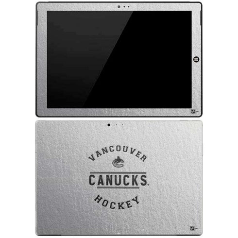 NHL Vancouver Canucks Black Text Surface Pro 3 Skin